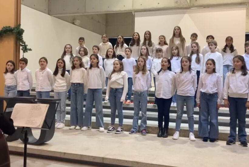 coro primaria virgen niña &bull; ¡Celebramos la Navidad en el cole!