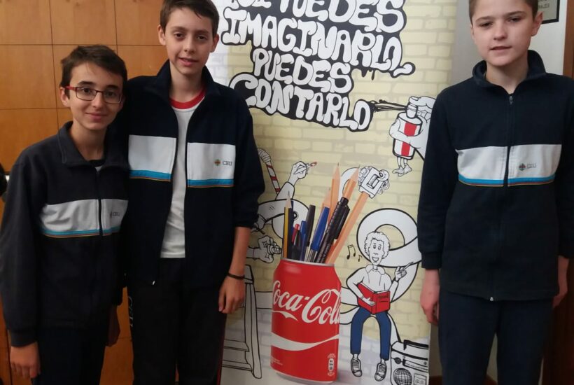 file 141 1 &bull; Tres alumnos de ESO participan en el certamen de escritura creativa de la Fundación Coca-Cola